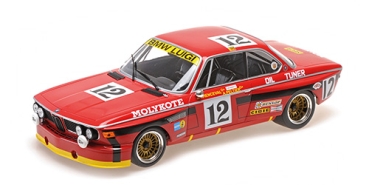 155742612 BMW 3.0 CSL – BMW LUIGI – PELTIER/XHENCEVAL/DIEUDONNEE – WINNER 24H SPA 1974 1:18